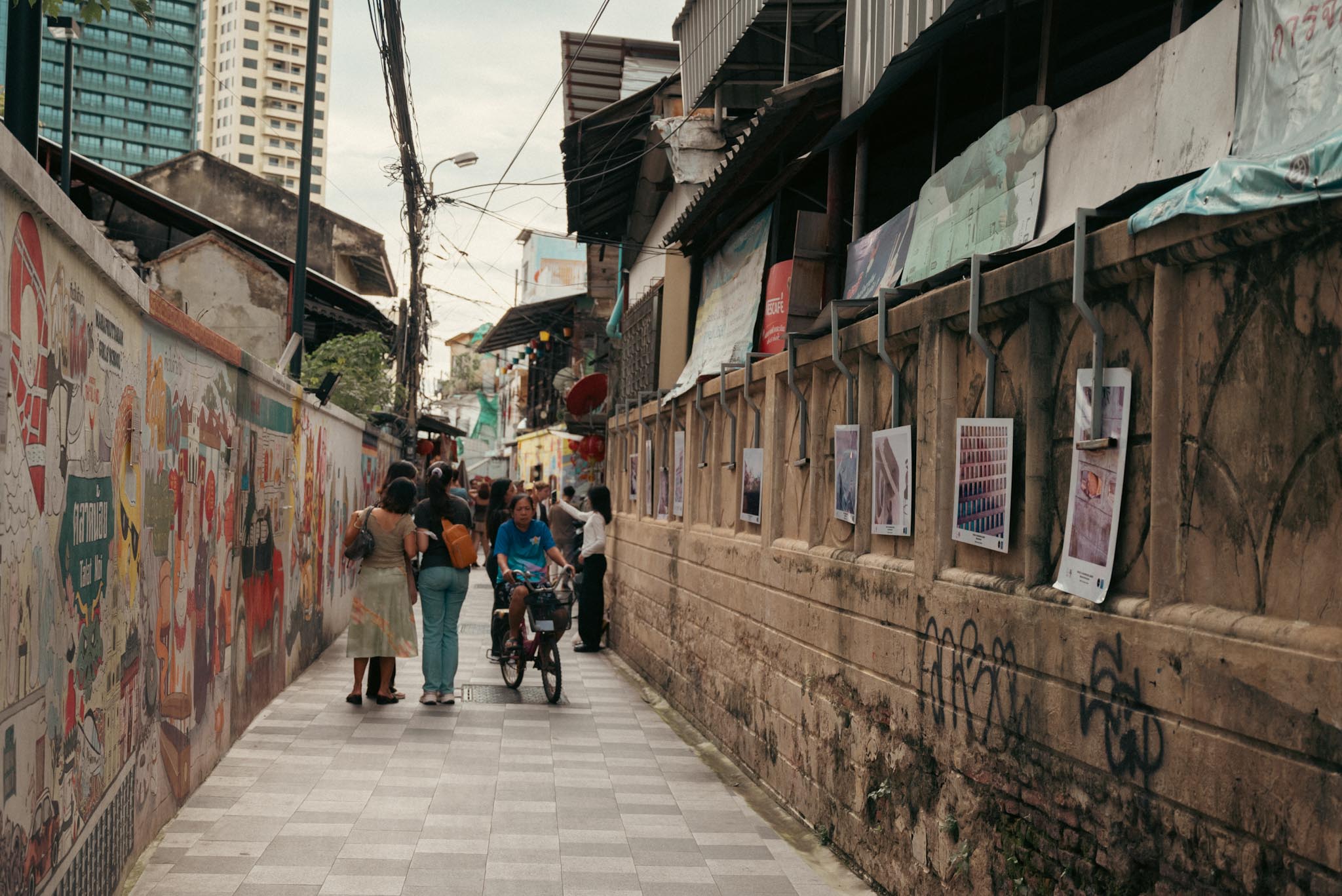 Flowers at Pak Khlong Talat