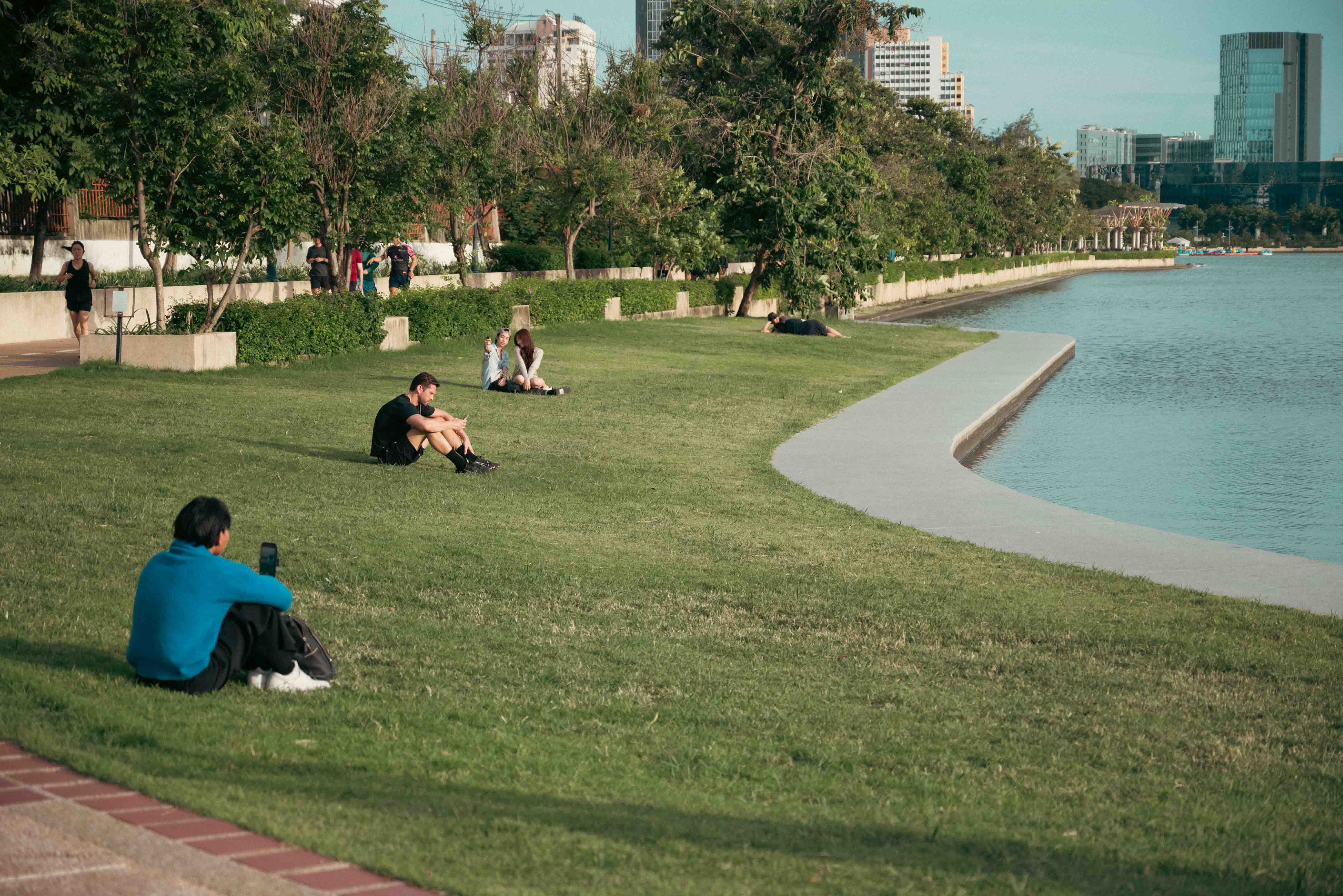 Flowers at Pak Khlong Talat
